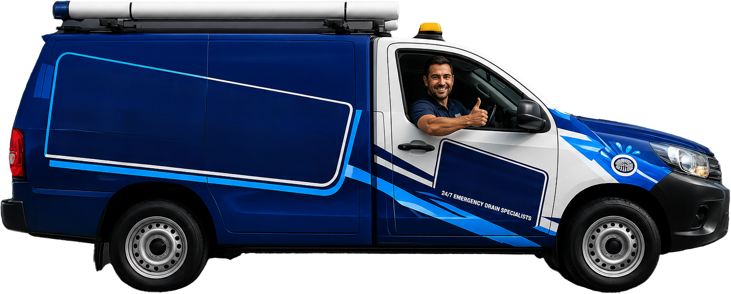 Mortlake Blocked Drains service van