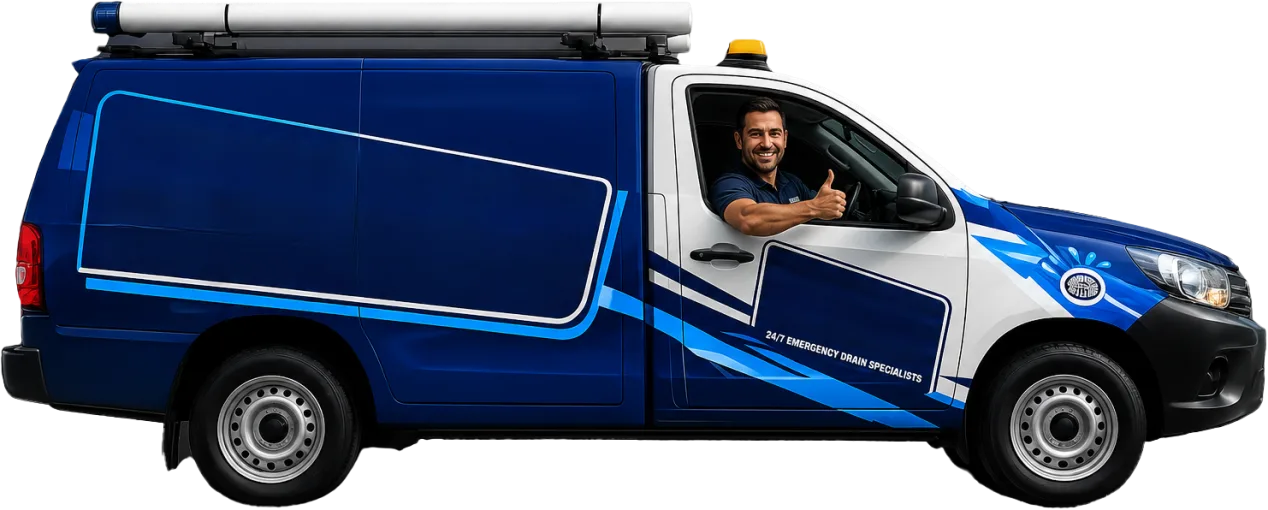 Service van parked on a Mortlake street
