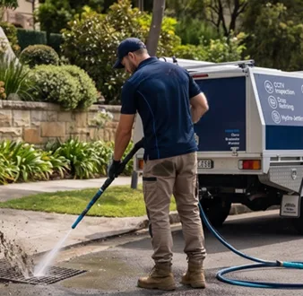 Drain odour treatment in Mortlake